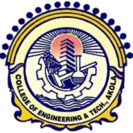 Logo College of Engineering & Technology, Akola