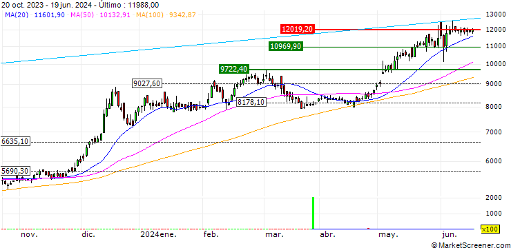 Gráfico TVS Holdings Limited