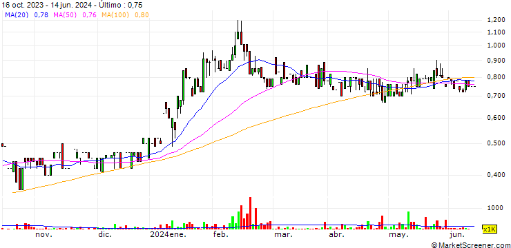 Gráfico 4Sight Holdings Limited